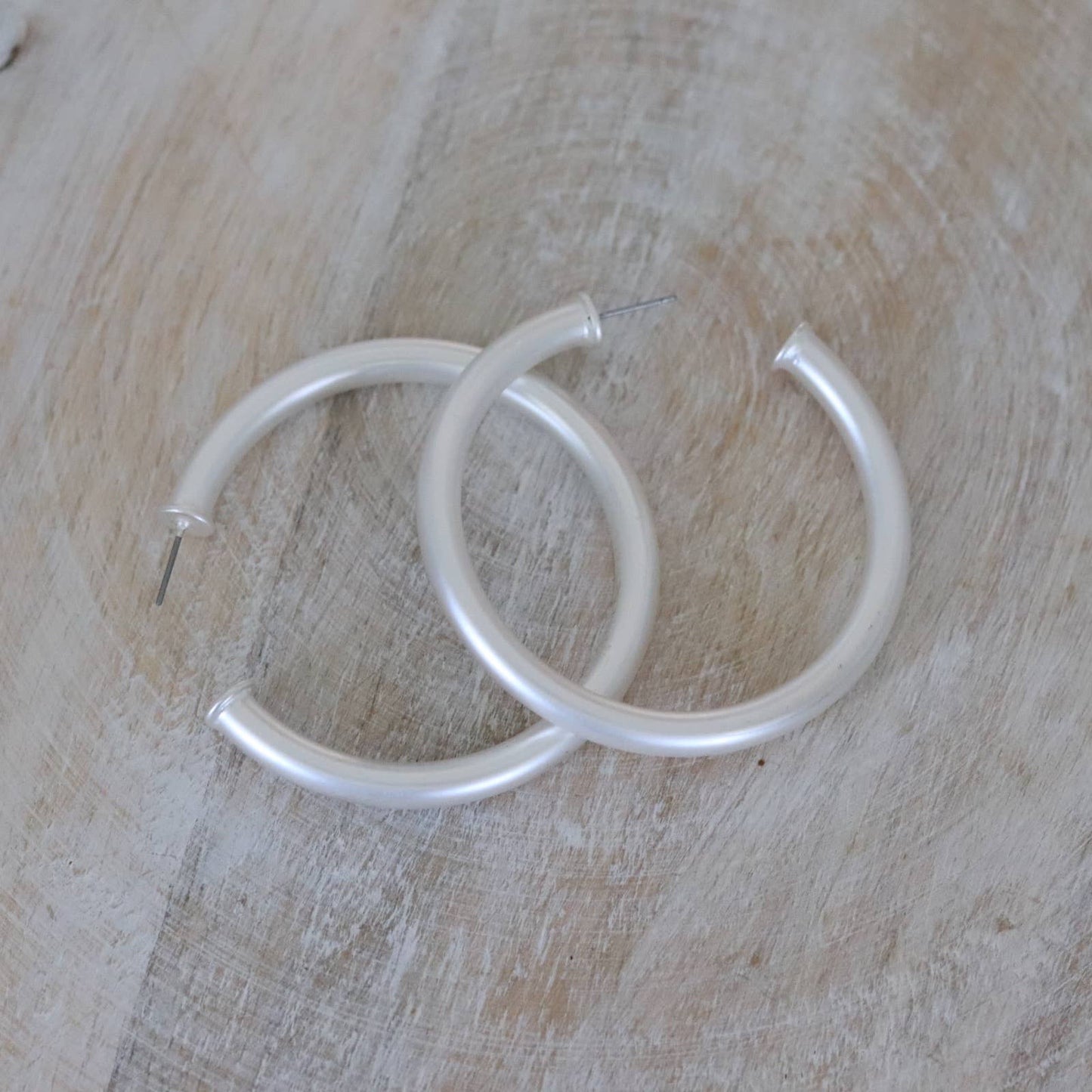 Large Everyday Silver Hoops | Everyday Hoops | Classic Hoops