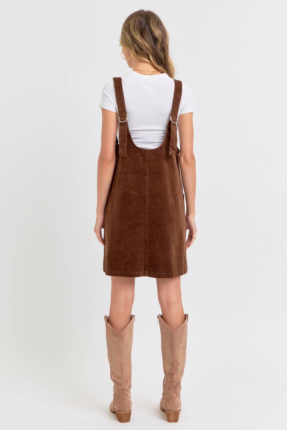 Corduroy Mini Dress