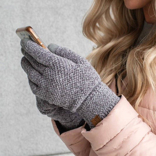 CC Chenille Touchscreen Glove