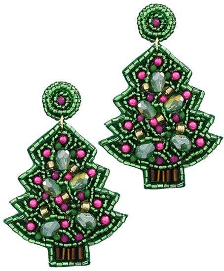 Beaded Christmas Tree