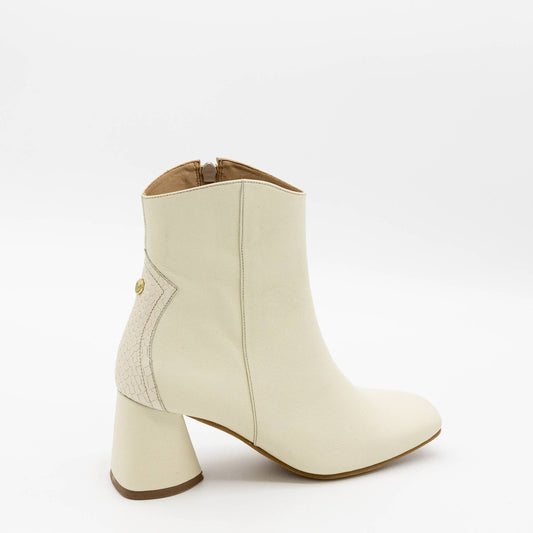 FSB Ivory Leather Boots