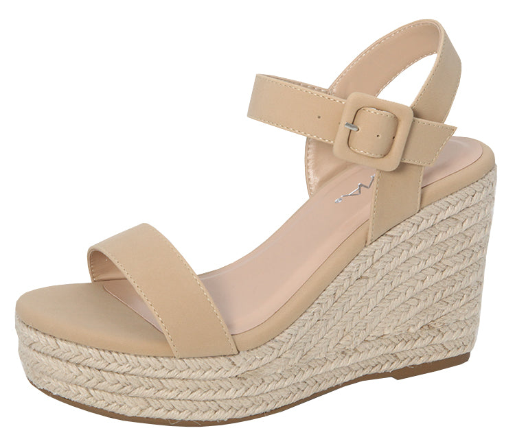 The Alyssa Woven Espadrille Wedges